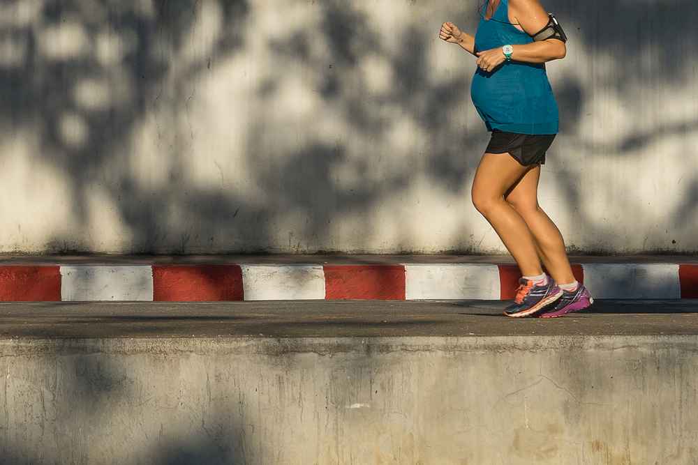 can you run while pregnant? Yes!